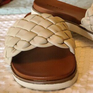 Torrid Braided Single Banded Slide Sandal